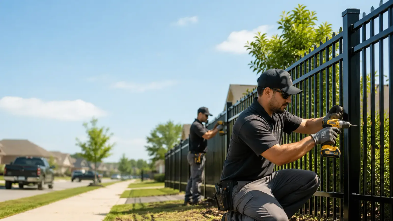 Metal Fence Installation in South Heart, ND